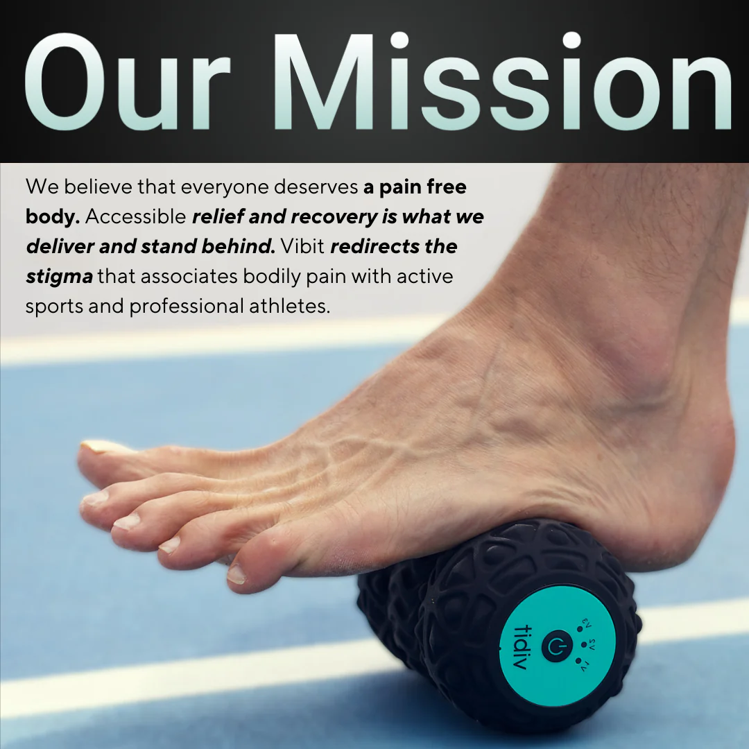 Portable Vibrating Massage Roller - Vibit ROLL - Image 7